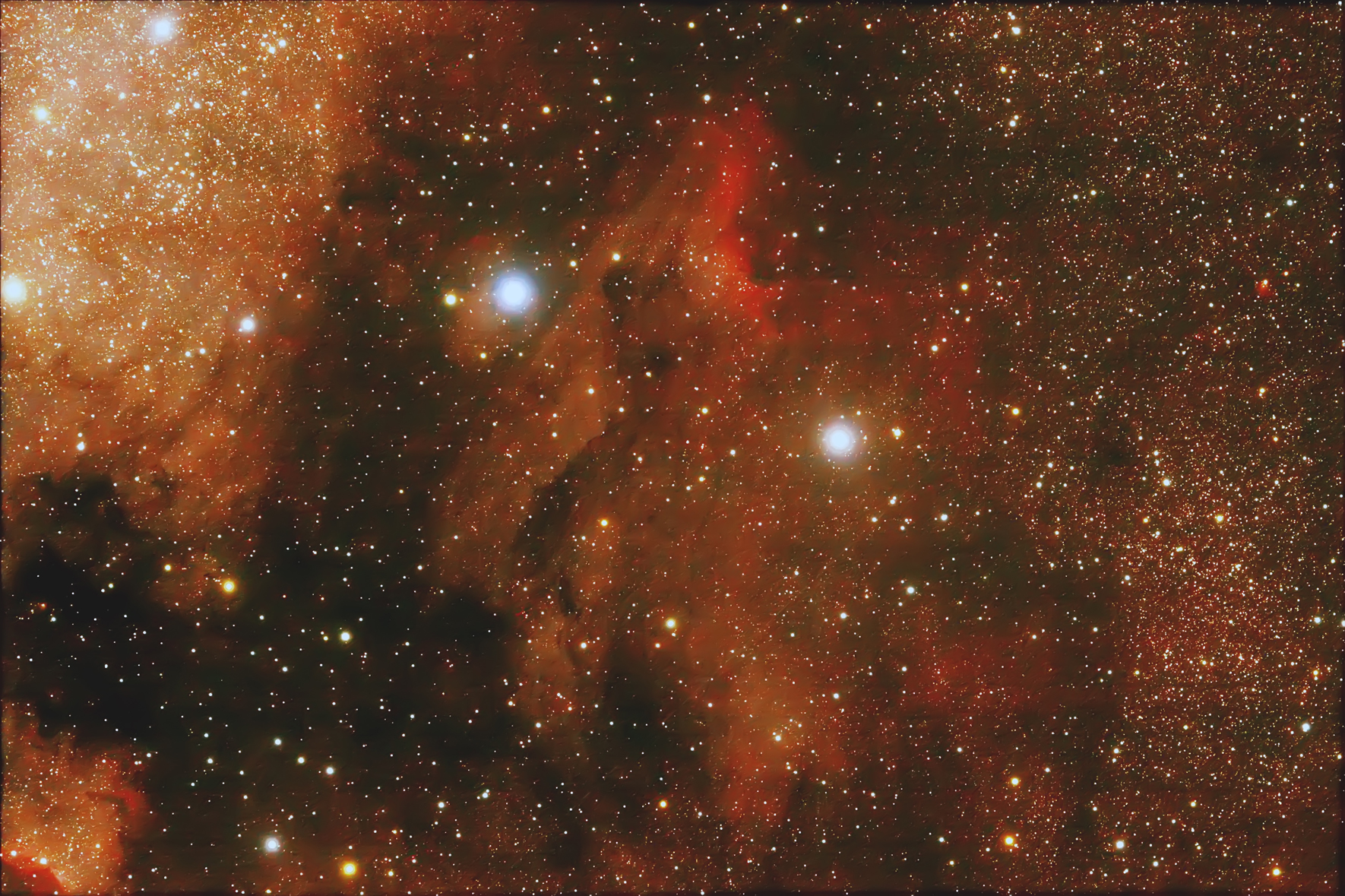 pelican nebulae